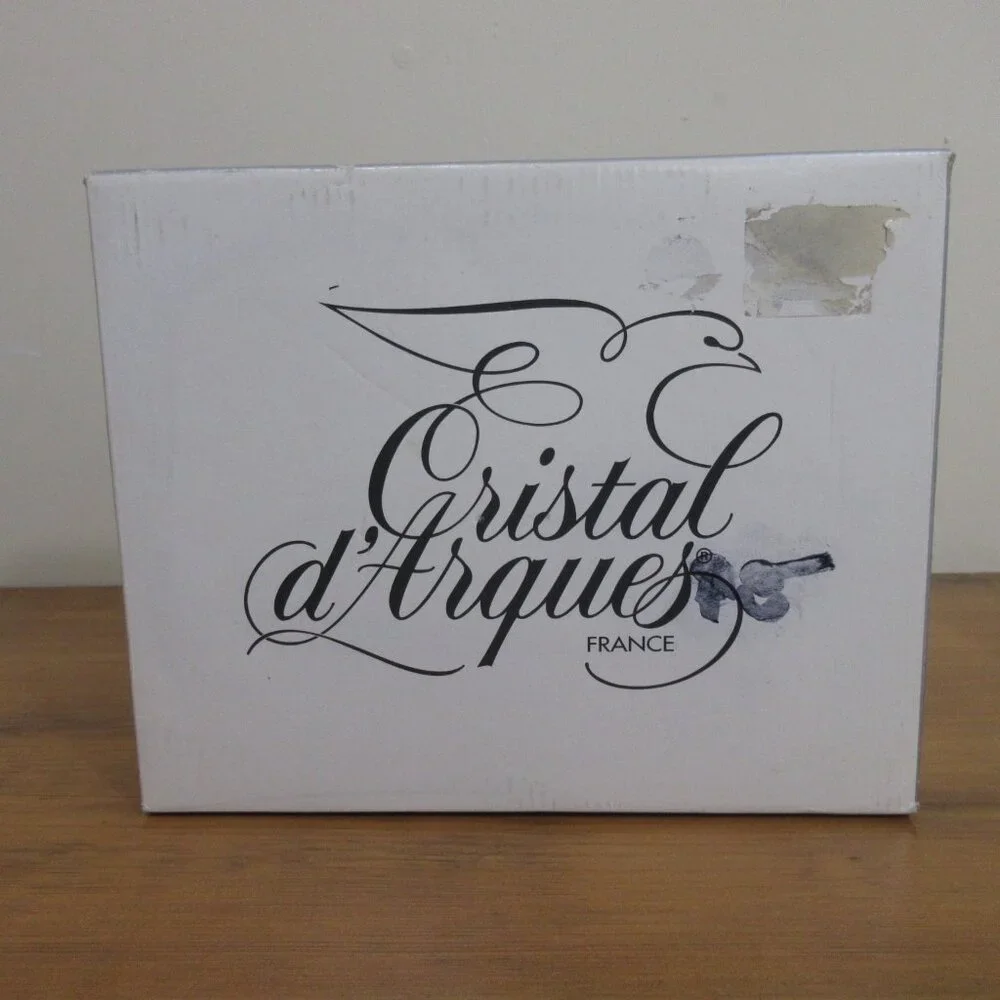Cristal D’Arques France 24% Genuine Lead Crystal Frame Holds 4x6 Picture 2 Views